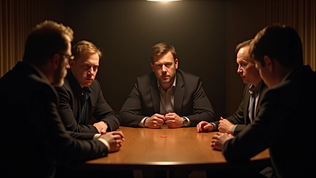 Mafia strategy game evening
